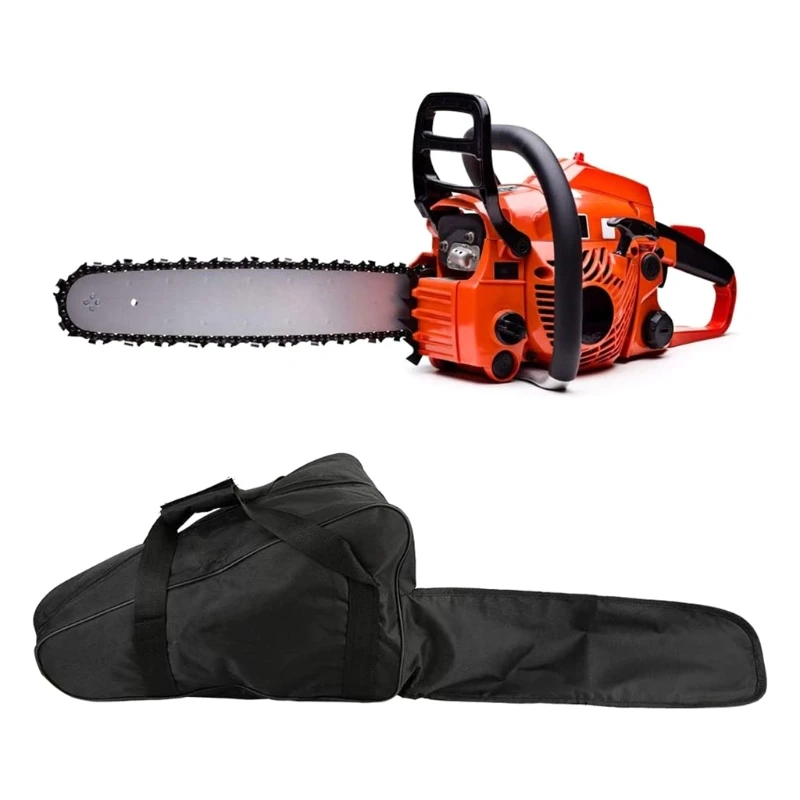 hyper tough tool bag 17" Chainsaw Bag Case Carrying Case Portable Storage Bag Fit for Chainsaw Storage Bag Black Chainsaw Storage Bag mechanic tool bag