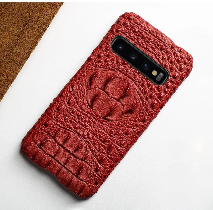 Чехол для телефона для samsung Galaxy S7 край S8 S9 S10 Plus Note 9 8 10 A20 A30 A40 A50 A70 головы крокодила чехол для A5 A7 A8 J5 J7