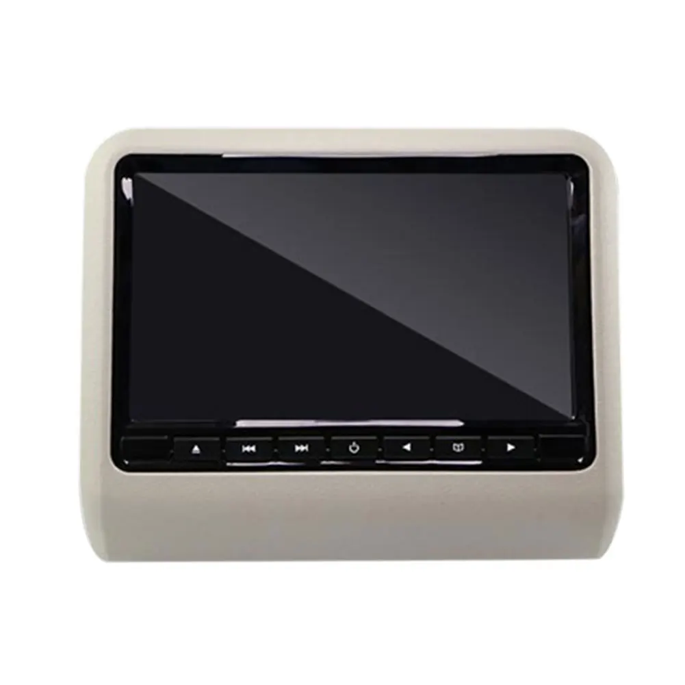 9 Inch Car Monitor Electronic Vehicle Digital Screen Universal LCD Display Video Game HD Hanging Multimedia Multifunction FM
