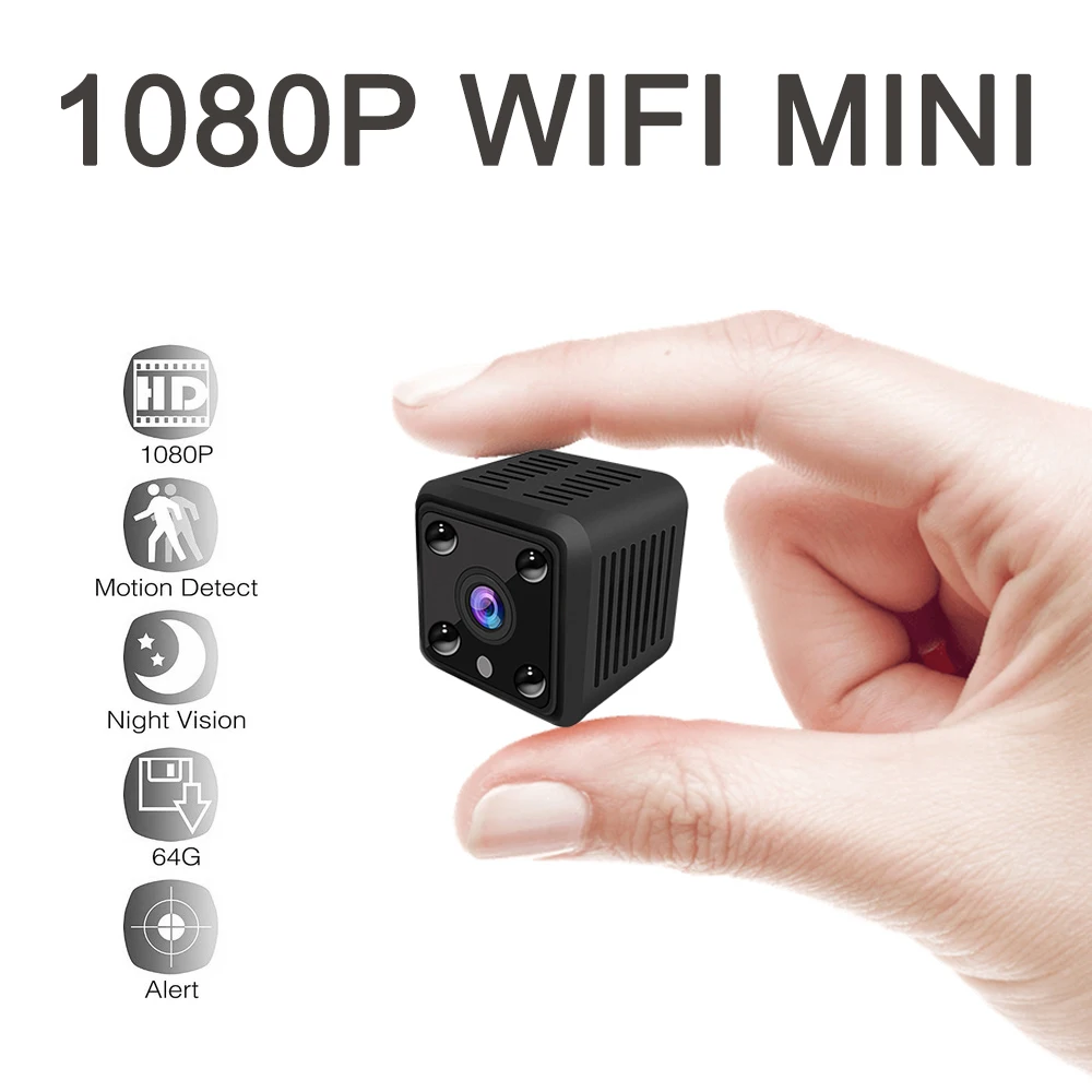 Мини 1080P IP Wi Fi Battary камера беспроводной датчик HD ИК ночного видения Видео монитор