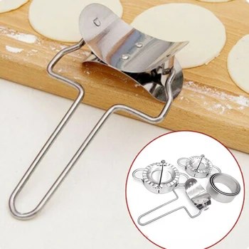 

Biscuits Dumpling Mould Kitchen Making Cooking Bakeware Stainless Steel Cutting Tool Pie Ravioli Dumpling Mould kitchen gadget