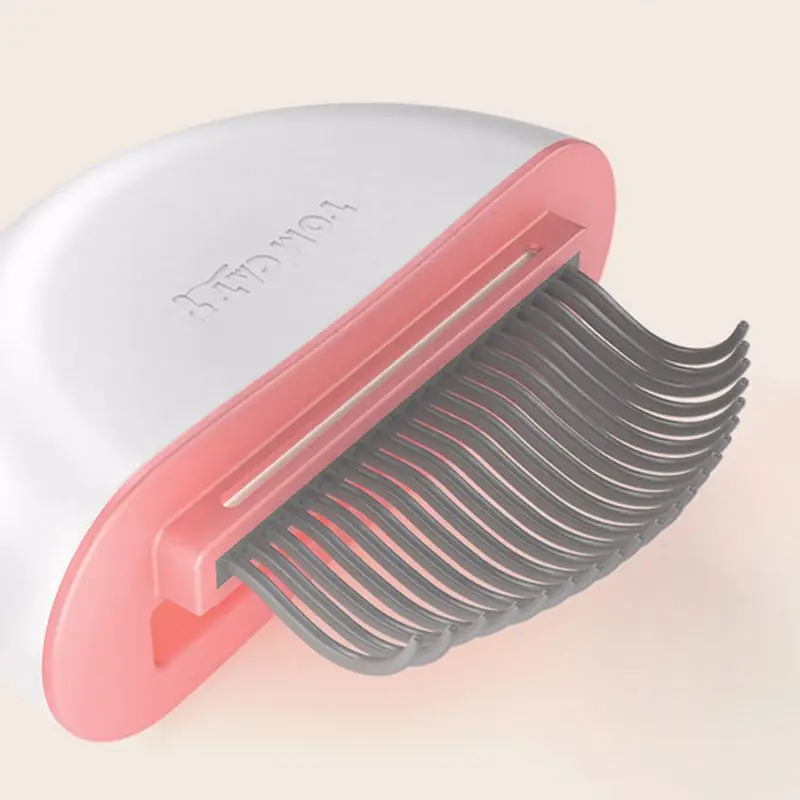 Deshedding Щетка для ухода за собачьей кошкой, 2 в 1 Мини Дизайн Deshedding Щетка