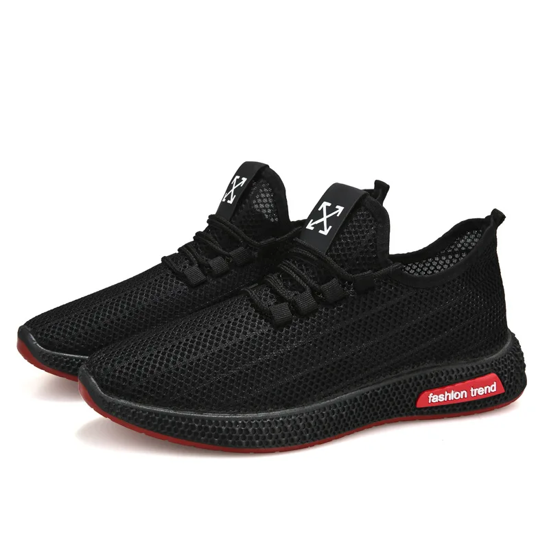 

Summer MEN'S SHOES Trendy Shoes Sports Running Shoes Breathable Hollow out Versatile Mesh Shoe MEN'S Casual Shoes