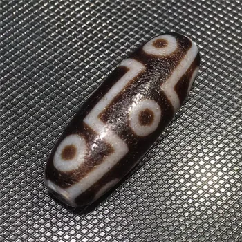 

200503-2 Old Dzi Beads 9 EYES Amulet Tibetan Dzi Beads Gemstone Agate High Quality Great Gifts