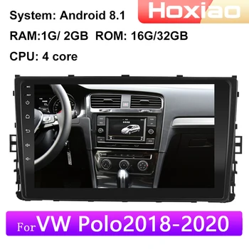 

Car Broadcast Multimedia Player Android 8.1 2 Din for VW Volkswagen Polo 2018 2019 2020 Passat Navigation Audio GPS 2din radio