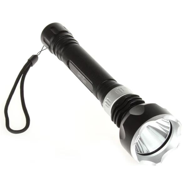 

LED Flashlight 1600 Lumens XM-L T6 LED LED Waterproof Diving Flashlight with 5 Switch Mode for Outdoor Camping Hiking