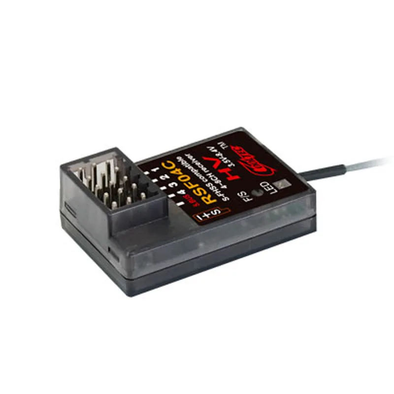 

RSF04C S-FHSS Compatible Receiver for FUTABA Surface Systems 3PV 4PV 4PX 7PX