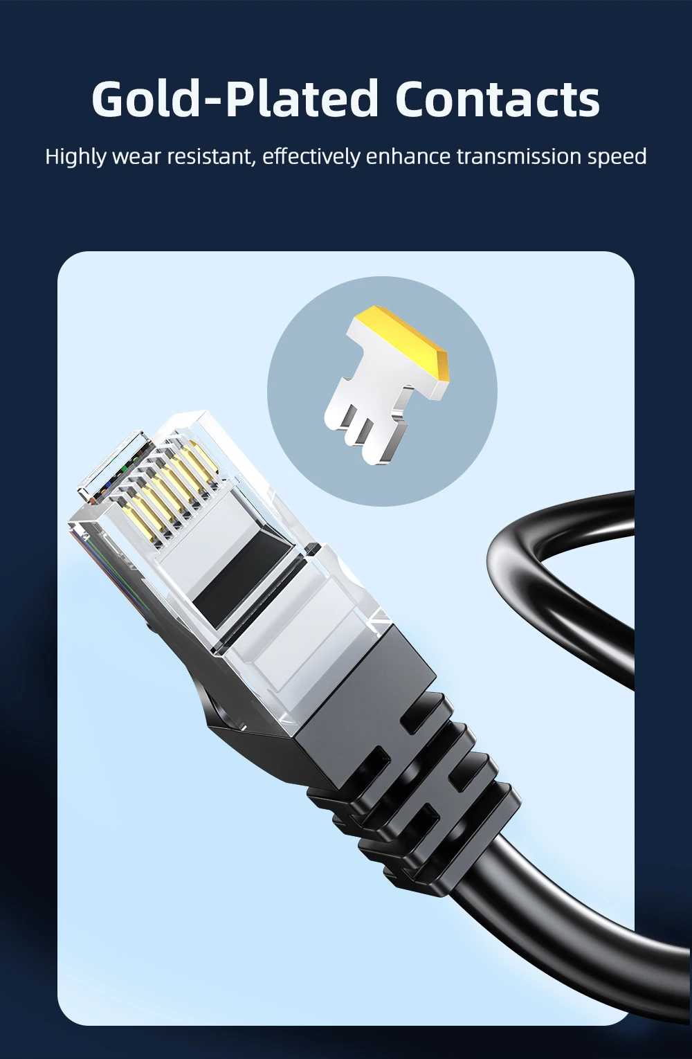 Ethernet Cable Cat6 Lan Cable 10m UTP Cat 6 RJ 45 Splitter Network Cable RJ45 Tw