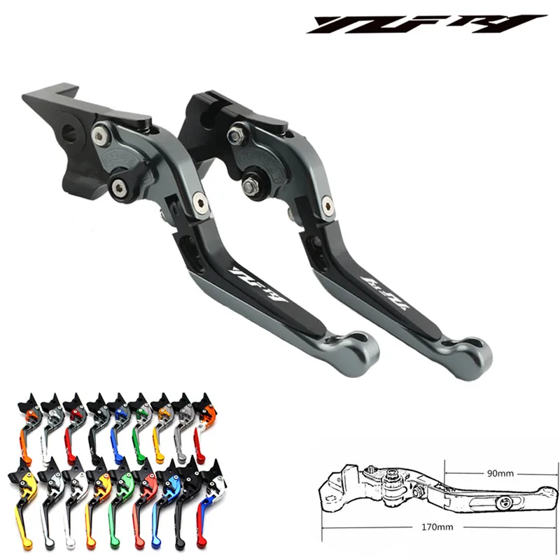 

Motorcycle Brake Clutch Lever Extendable Adjustable Hand Grip Handlebar For yamaha YZFR1 YZF R1 2004 2005 2006 2007 2008