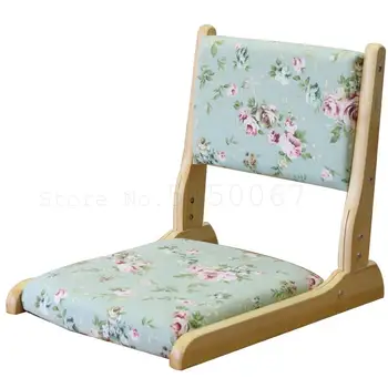 

Solid Wood Tatami Chair, Japanese Stool And Room Chair, Legless Chair, Backrest, Stepping On Rice Floor, Floating Window, Foldin