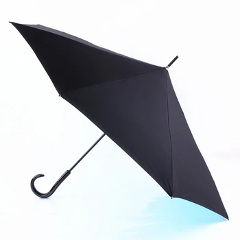 

Long Handle Windproof Reverse Umbrella Double Layer Uv Parasol Tuin Rain Umbrellas Parasolki Damskie Poncho Sun Umbrella 50D0282