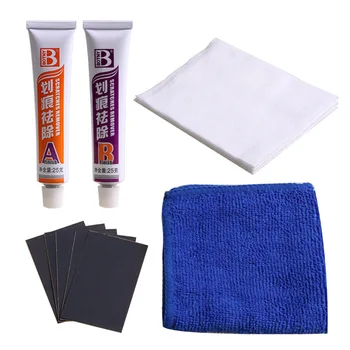 

NEW Car Repair Wax Auto Car Scratch Repair Remover Wax Car Polishing Body Compound Paint Care Cream With Sandpaper Paint Care