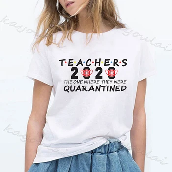 

T Shirt For Women Teachers 2020 The One Where They Were Retro Quarantined Graduation Class of 2020 Cutting Digital File Clothing
