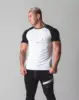 JAPAN Gym Fitness T Shirt Men Running Sport T-shirt Short Sleeve Slim Fit Shirt Tee Top Male Bodybuilding Workout Brand Clothing 4