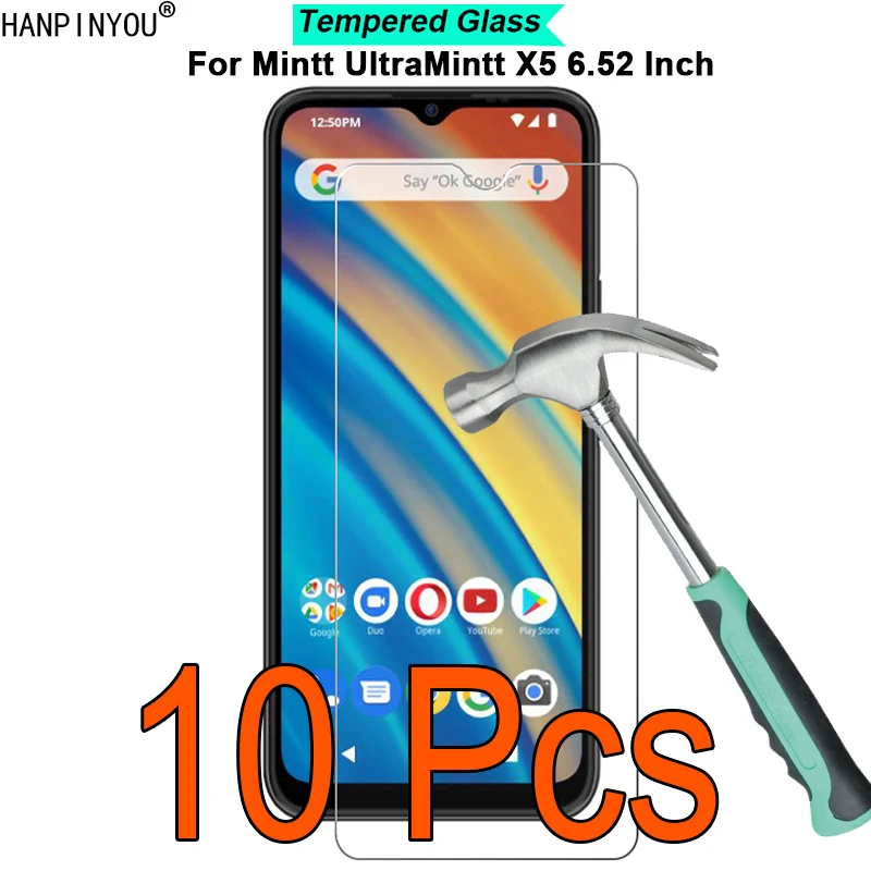 

10 шт./лот для Mintt UltraMintt X5 с уровнем твердости 9H твердость 2.5D ультра-тонкая пленка для экрана закаленное стекло Экран протектор защитный чехол