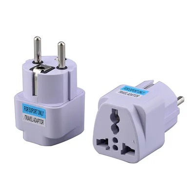 

Universal USA US UK AU to EU Europe AC Power Socket Plug Travel Charger Power Adapter Converter Wall Plug