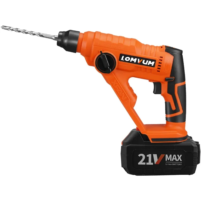 Long Yun Charging Lithium Electric Hammer Electric Tool for High Power Pistol Drill