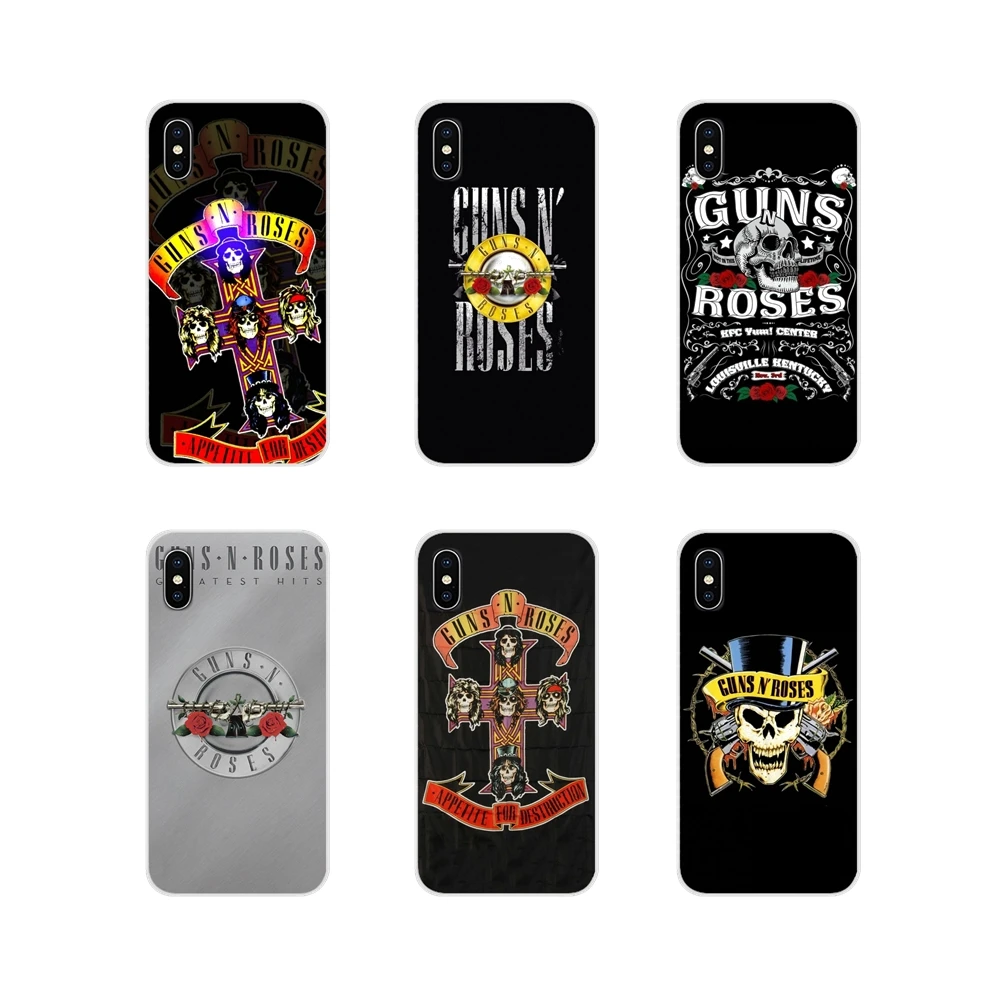 Great band Gun n Rose для Xiaomi Redmi 4A S2 Note 3 3S 4 4X5 Plus 6 7 6A Pro Pocophone F1 аксессуары Чехлы телефона |