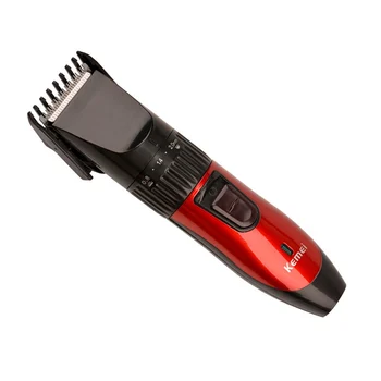 Kemei Rechargeable Hair Clipper Electric Cutter Hair Cutting Machine Haircut Tool Barber Professional Beard Trimmer Clipper Men barber hair clipper professional hair trimmer men electric cutter hair cutting machine haircut shaving tool for salon family