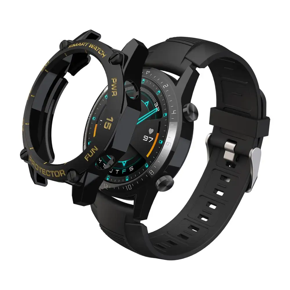 Чехол для Huawei Watch GT 2 GT2 46 мм MOSHOU Смарт-часы Аксессуары 42 мм прочная Броня Чехол для Huawei Watch GT 2 GT2 46 мм MOSHOU Смарт-часы Аксессуары 42 мм прочная Броня