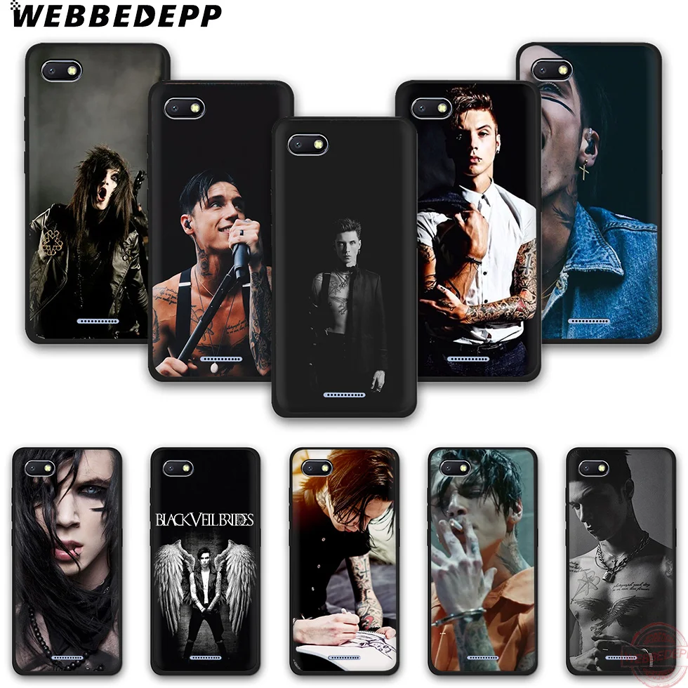 WEBBEDEPP Энди бирсак Veil Brides BVB TPU чехол для телефона чехол-накладка Redmi Note 6Pro 7Pro 4A 4X 5 5A 6A