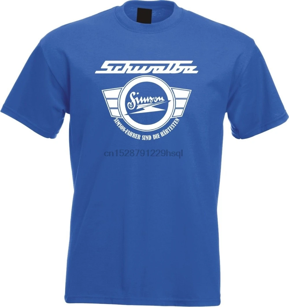 Simson T Shirt Suhl Ddr Ifa Mz Etz Sr1 Schwalbe Waffenschmiede Star Spatz Kultfree Shipping Mens New Fashion Fashion T Shirts Aliexpress