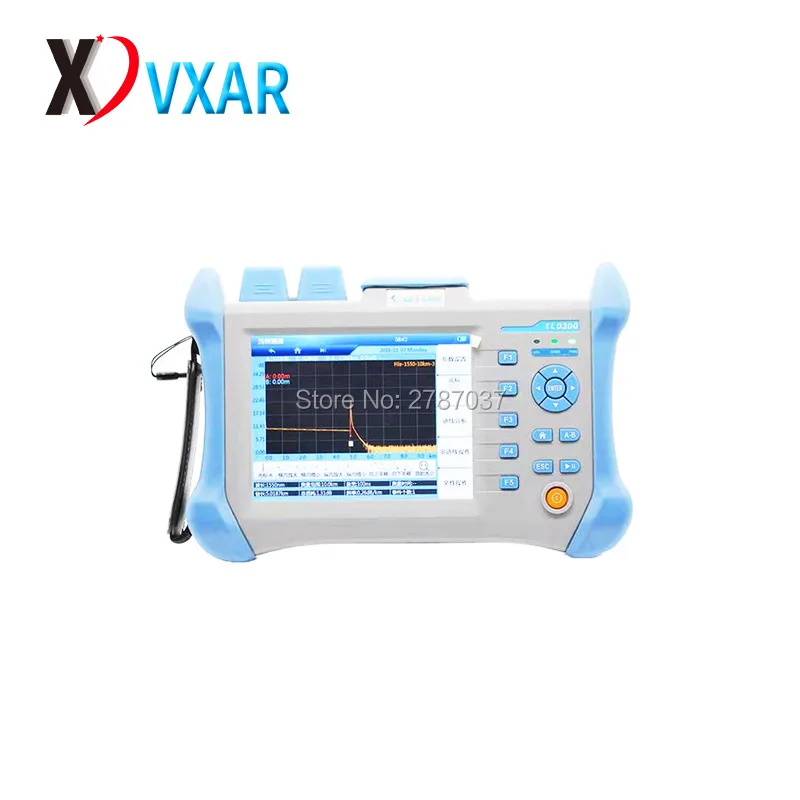 VX300 1310/1550nm 30/28 SM оптический волоконно рефлектометр тестер с 10 мВт