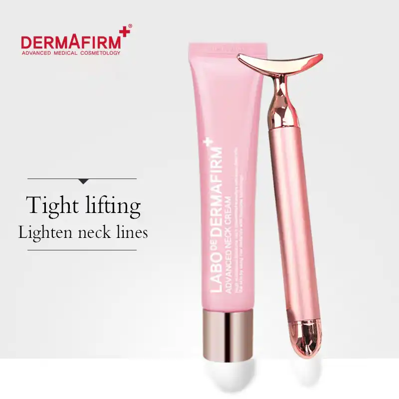 韓国 Dermafirm 高度な抗シワ抗老化マルチペプチド首リフティング引き締めネッククリーム 40 グラム 顔用セルフタナー ブロンザー Aliexpress