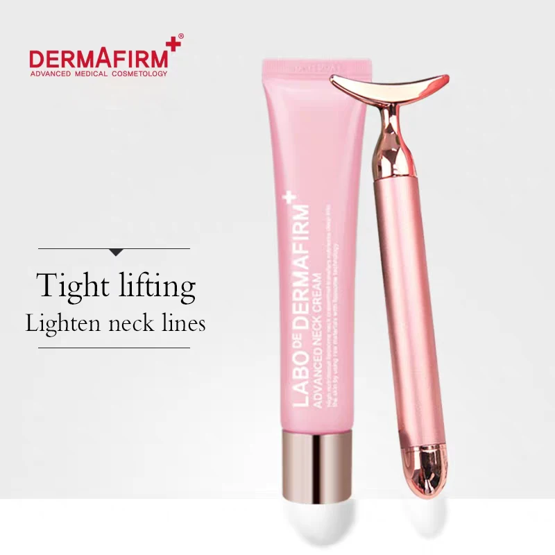 Корейский dermafirm Улучшенный крем для шеи против морщин старения многопептидный