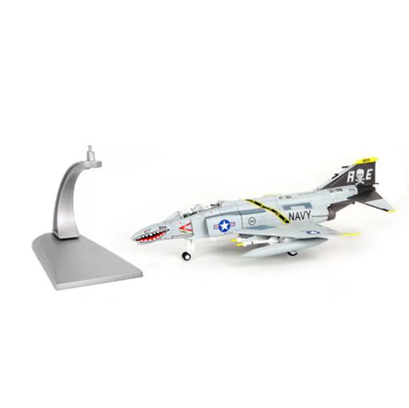 1/100 весы F-4C статический военный самолет модели самолета игрушки для взрослых детей литье под давлением сплав игрушки самолеты для демонстрации коллекции