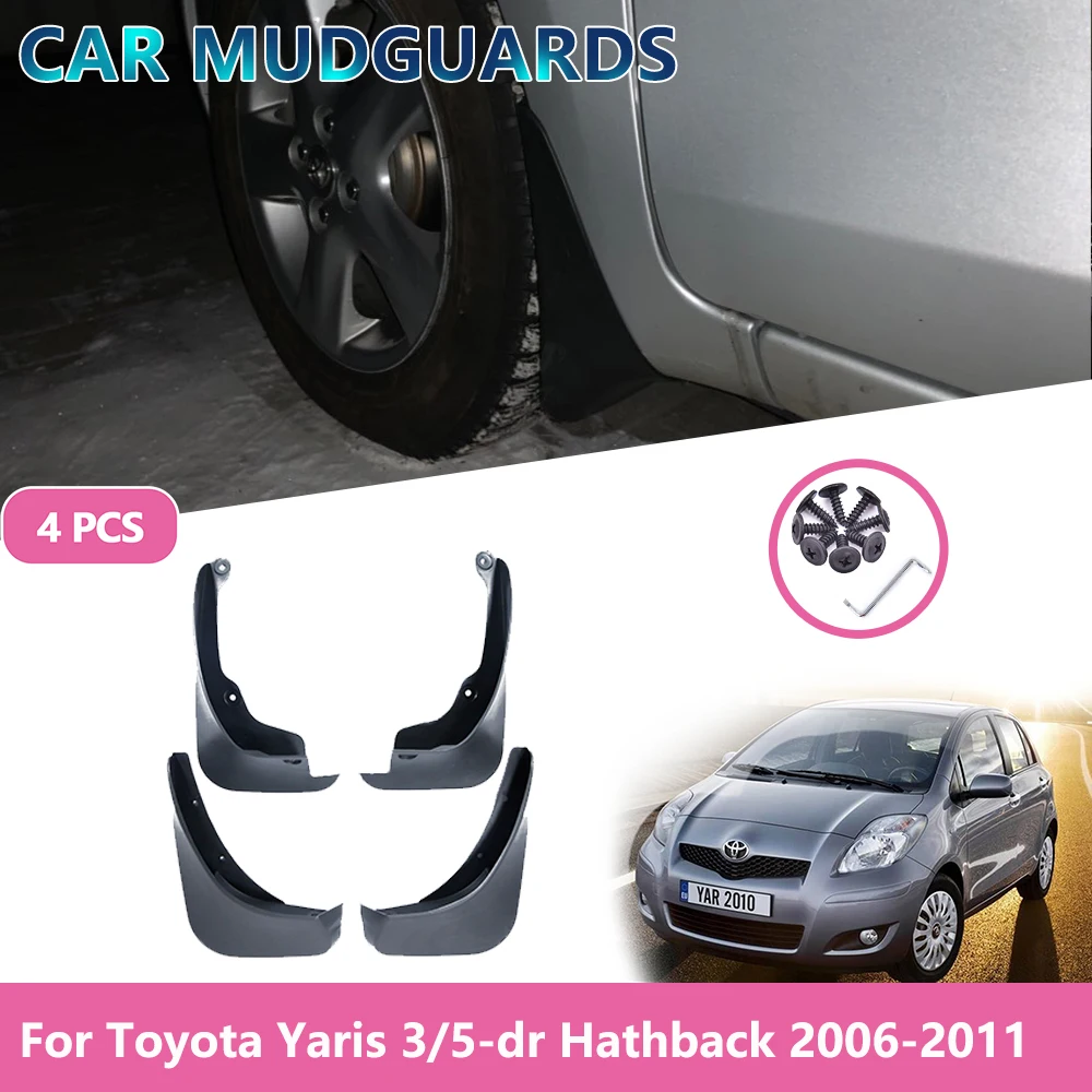 Защитный чехол для крыла автомобиля Toyota Yaris Vitz брызговики Брызговики 2006 2007 2008 2009