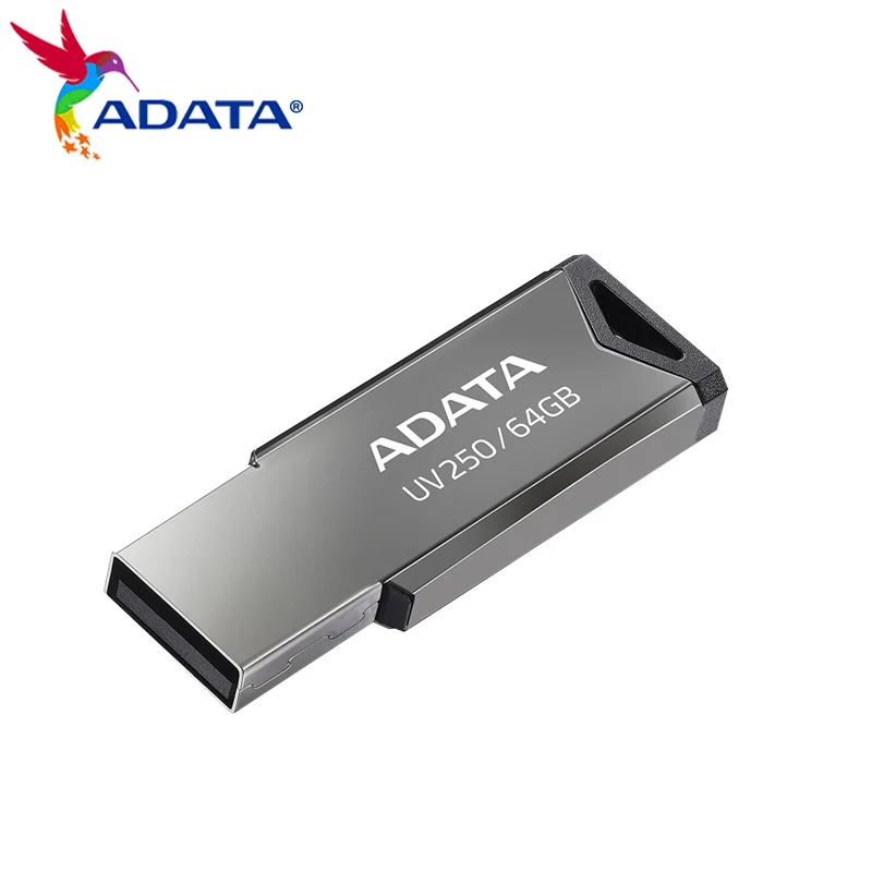 

ADATA UV250 USB Flash Drive 64GB 32GB 16GB CLASSIC Pen Drive USB 2.0 Metal Pendrive USB External Flash Drive For Computer