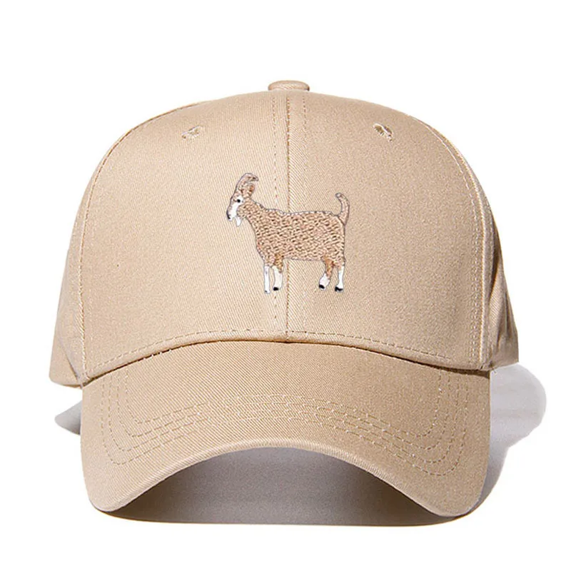 Бейсбольная Кепка с вышивкой в виде козы для папы подарок на день Святого