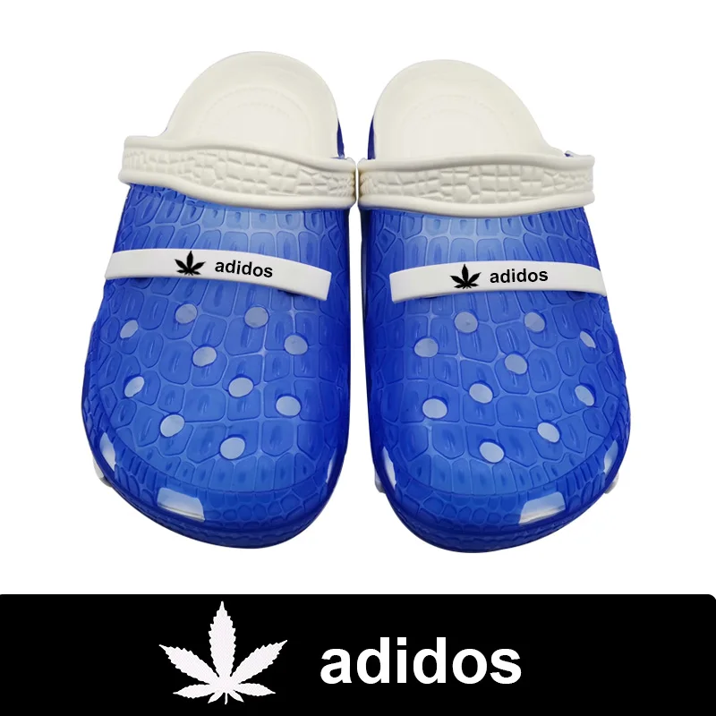 

Maple Leaf Weed Adidase Summer Sandals Women Casual Shoes Mules Clogs Breathable Beach Slippers Jelly Chaussure Homme Crocse