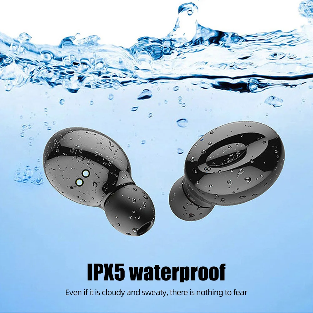 ihuigol TWS Wireless Earphones Noise Cancelling Bluetooth Earphone For Sports Waterproof Mic In ear Earbuds Bass Stereo Headsets