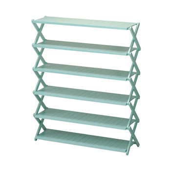 

Shoe shelf multi-layer storage simple home dormitory living room balcony free installation rack economical space saving