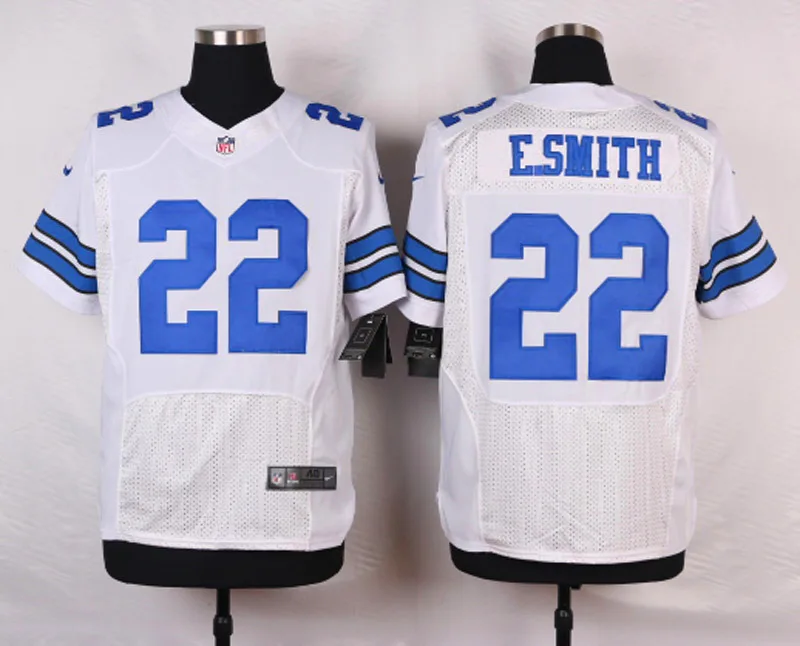 Синий Стилизованный, высокое качество, Dallas s Emmitt Smith мужской Джерси - Цвет: Синий