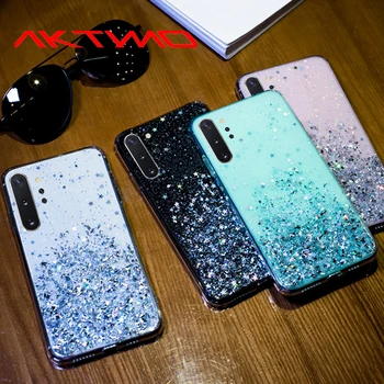 Перейти на Алиэкспресс и купить Блестящий чехол со звездой для Samsung Galaxy A10 A10S A20 A20S A20E A30 A30S A40 A40S A50 A50S S8 S9 S10 S20 Plus A9 A7 2018