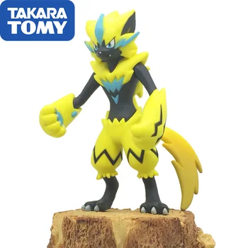 

Genuine Pokemon Action Figure Takara Tomy Large Joint Movable SP ESP Large Zeraora Doll Collectible Toy Model