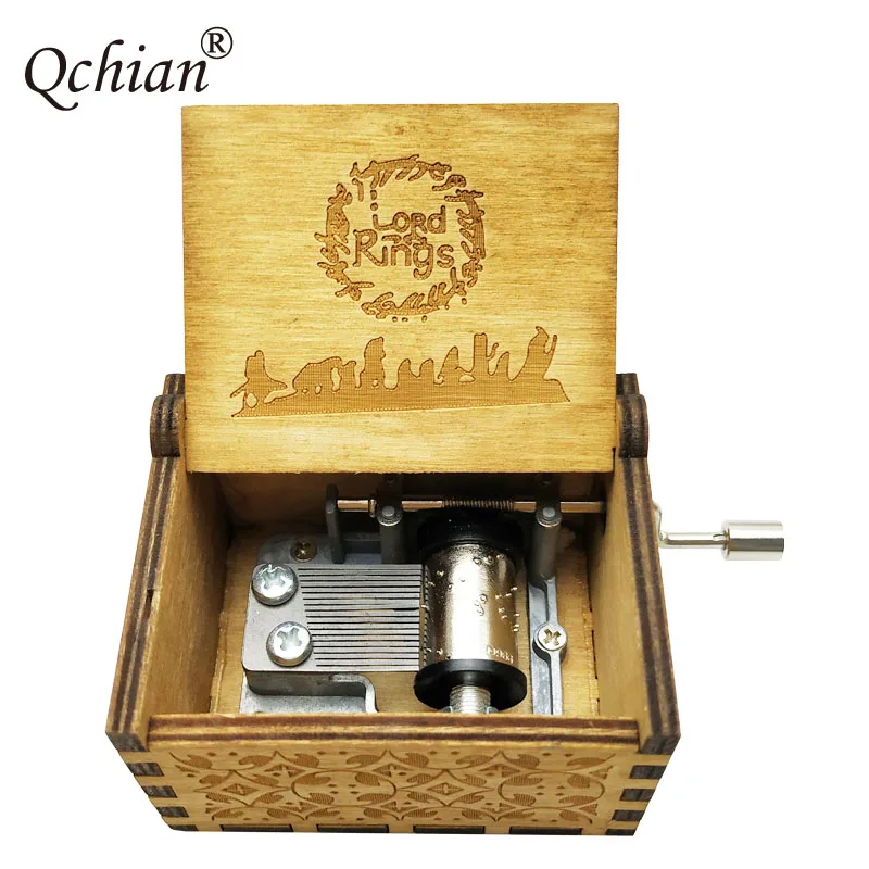

The Lord Music of The Rings Hand Shake Box Star Wars Sailor Moon DRAGON BALL Game of Thrones Music Box for Men Women