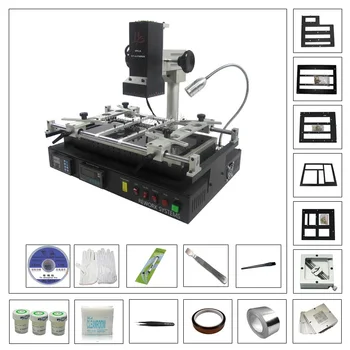 

LY IR8500 BGA soldering station rework machine with 90MM game console bga kit pack