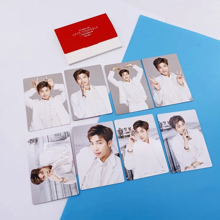 love yourself the final small gift Photo cards v jungkook jimin rm suga jh jin