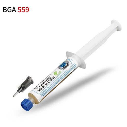 10CC 559 NO-Clean BGA Solder Paste Soldering Flux 100g/10CC Lead-Free Welding Fluxes Grease BGA Soldering Station Rework Tools - Color: 10CC 559