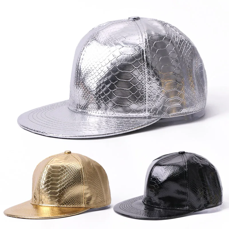 Осенне-весенняя бейсболка для женщин и мужчин золотого, серебряного, металлического блеска, однотонные кепки унисекс в стиле хип-хоп, мешковатые кепки для папы