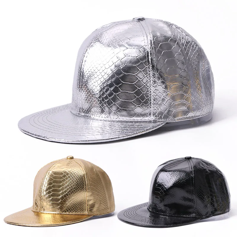 Autumn Spring Baseball Cap For Woman And Men Golden Silver Metallic Luster Solid Color Caps Unisex Hip Hop Baggy Slouch Dad Hats 4