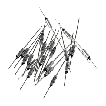 

20 Pcs TF 240 Celsius Circuit Cut Off Thermal Fuse 250V 10A