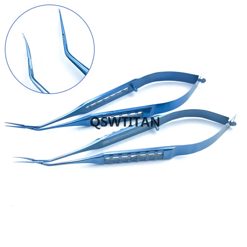 Inamura Capsulorhexis Forceps 115mm Titanium Ophthalmic Surgical Forceps Instrument