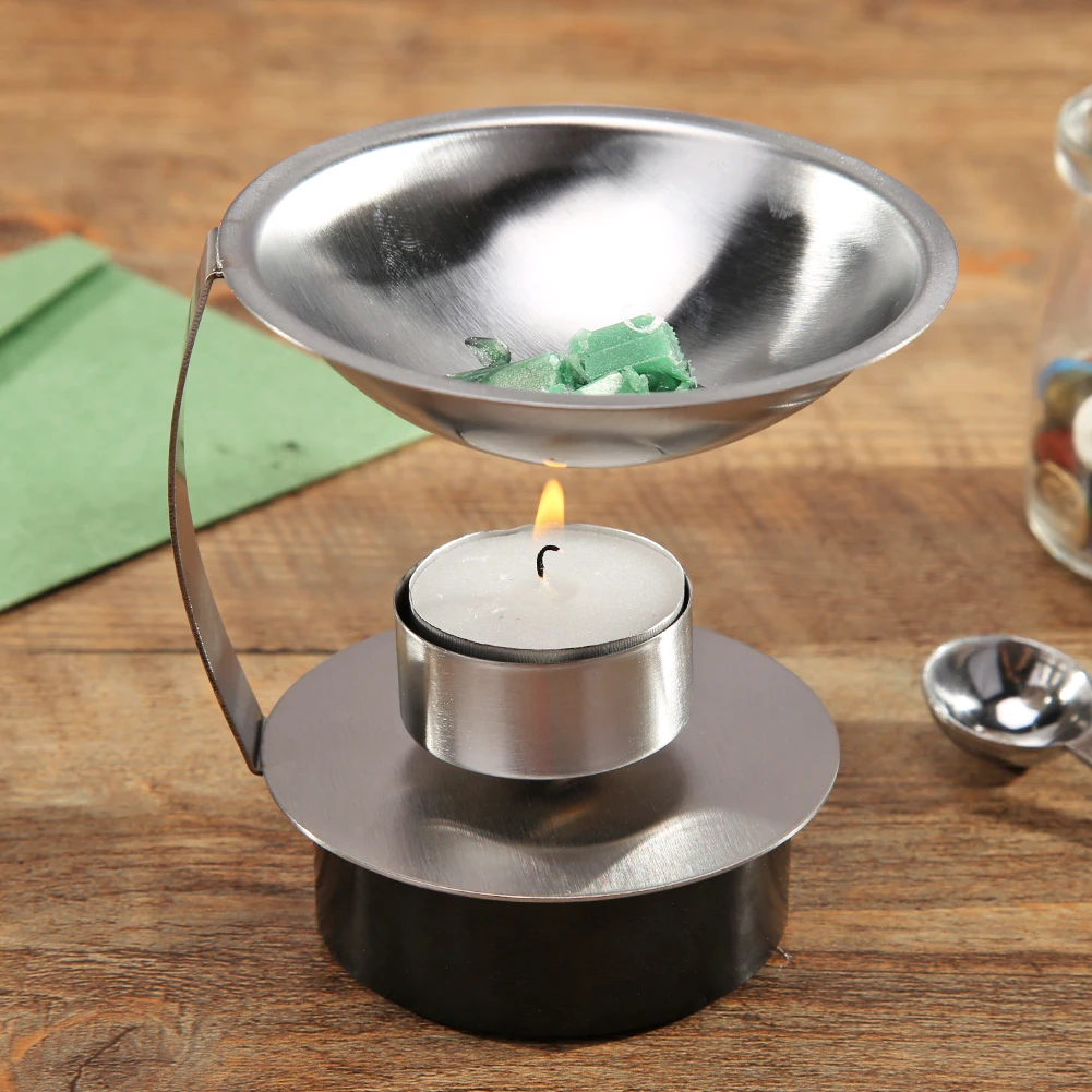 Retro Wax Seal Beads Sticks Furnace Stand Sealing Wax Stove Pot for Wax