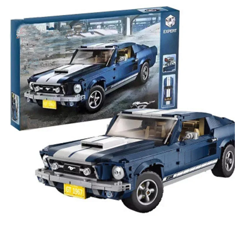 

Legoinglys Ford Mustang Building Blocks Bricks 10265 Compatible Creator Expert Intellectual Education Toys Gifts For Children
