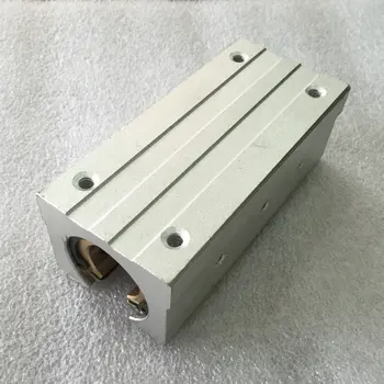 

1pcs SBR16LUU graphite copper sleeve slider Oil-free self-lubricating block for SBR16 CNC parts